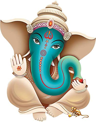 Vinyl Religion Large Wall Sticker (Multicolor, 50 or 70 cm)