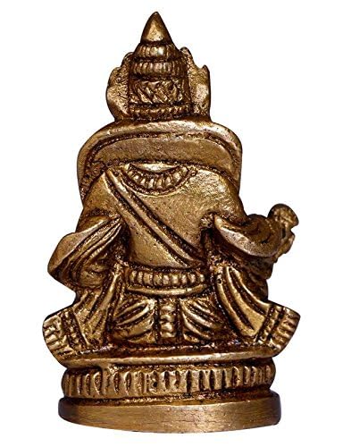 Lord Kuber Brass Statue for Home Temple