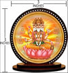 Lord Brahma Ji Idol for Car Dashboard and Home Decorative Showpiece