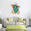 Vinyl Religion Large Wall Sticker (Multicolor, 50 or 70 cm)
