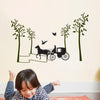 Vinyl Large Wall Reusable Self-Adhesive Sticker Just Peel & Stick Size 50 Or 60 Cm Pack Of 1 (Code Gs183)