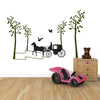 Vinyl Large Wall Reusable Self-Adhesive Sticker Just Peel & Stick Size 50 Or 60 Cm Pack Of 1 (Code Gs183)