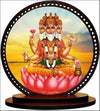 Lord Brahma Ji Idol For Car Dashboard and Home Decorative Showpiece