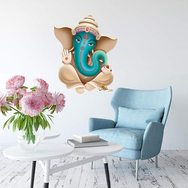 Vinyl Religion Large Wall Sticker (Multicolor, 50 or 70 cm)
