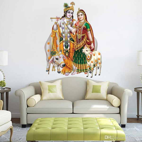 Vinyl Religion Wall Sticker 1.96 x 20.86 x 1.96 inches, Multicolour