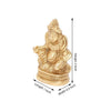 Brass Kuber/Kubera God Sitting Idol, Lord of Wealth & Prosperity