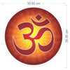 Vinyl Modern Art Wall Sticker Of Om 1.96 x 20.86 x 1.96 Inches