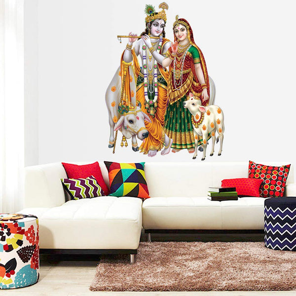 Vinyl Religion Wall Sticker 1.96 x 20.86 x 1.96 inches, Multicolour