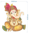 Vinyl Wall Stickers 1.96 x 20.86 x 1.96 Inches, Multicolour (Model Number: White Glossy Vinyl-0051)