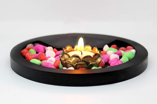 Handmade 500g polyresin Ganesha idol, symbolizing wisdom and prosperity, perfect for home decor and spiritual spaces.