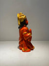 Handcrafted polyresin statue of Lord Hanuman, measuring 8L x 6W x 6H cm, symbolizing strength and devotion, suitable for home or altar decor