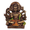 Handcrafted Lord Hanuman idol made of resin, measuring 5.4L x 13.2W x 14.2H cm, symbolizing strength, devotion, and protection