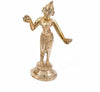 Brass Made Radha Rani Idol Statue for Home Temple