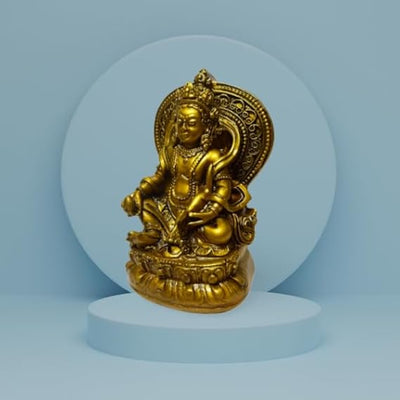 Lord Kuber Idol for Vastu, Home Decor & Car Dashboard
