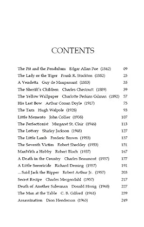 Anthology of 20 Stories Suspense by Edgar Allan Poe, Sir Arthur Conan Doyle, Shirley Jackson [Paperback]