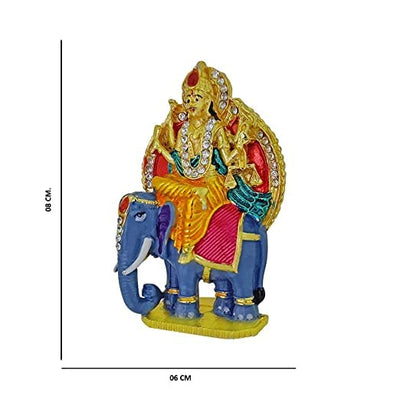 Lord Vishwakarma Idol for Car Dashboard, Home, Temple & Office Showpiece