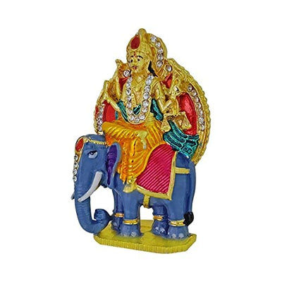 Lord Vishwakarma Idol for Car Dashboard, Home, Temple & Office Showpiece