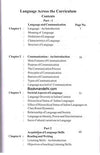 Language Acrooss The Curriculum by Ranjana Pandey [Paperback]