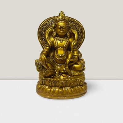Lord Kuber Idol for Vastu, Home Decor & Car Dashboard
