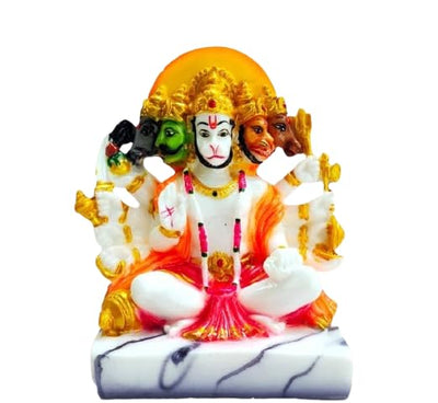 Hindu Gods : Hanuman Ji Statue Idol for Home Decor, Gifting, Protection from Evil Eye