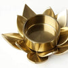 Metal Tealight Holder, Gold