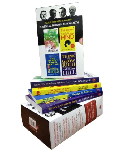 World's Greatest Books For Personal Growth & Wealth by Dr. Joseph Murphy, Napoleon Hill, Dale Carnegie [Paperback]