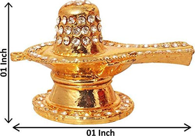 Punjabi Khanda Symbols of Sikh Idol and Lord Shiva Shivling/Shivlinga Idol Pooja God Statue Gift Item Decorative Showpiece