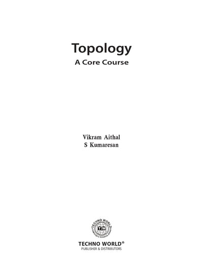 Topology by Vikram Aithal, S. Kumaresan [Unknown Binding]