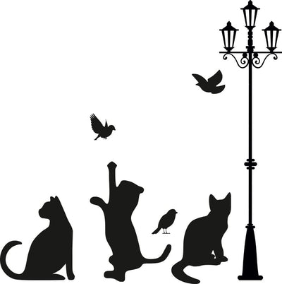 Large Wall Sticker JUST Peel & Stick Size 50 or 60 cm Pack of 1