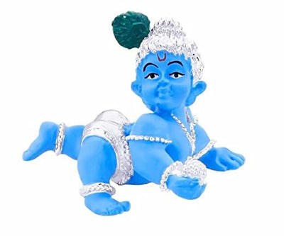 Hindu Gods : Krishna Laddu Gopal Idol Janmashtami Special for Home Temple, Office Desk