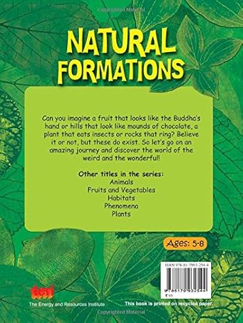 Weird & Wonderful-Natural formation by Tanya Luther Agarwal [Paperback]
