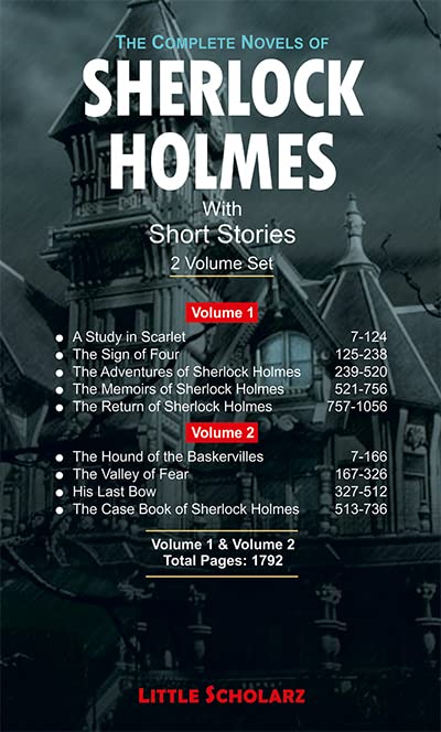 Sherlock Holmes: Novels & Short Stories (Set of 2 Volumes) by Sir Arthur Conan Doyle [Paperback]