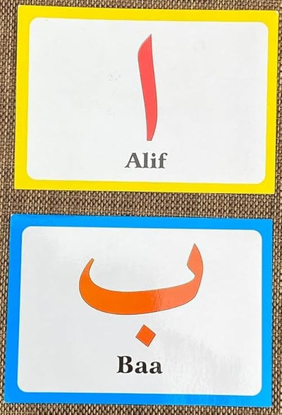 Arabic Alphabet Flash Cards