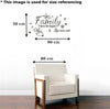 Large Wall Sticker JUST Peel & Stick Size 50 or 60 cm Pack of 1 (Code GS32, Vinyl Self-Adhesive