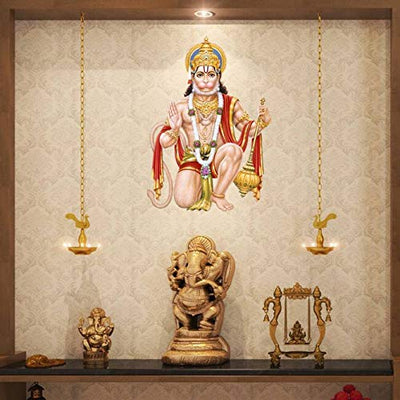 Vinyl Religious Wall Sticker Multicolour Vinyl Medium Size Pack of 1 Sticker 50cm or 70cm, Standard