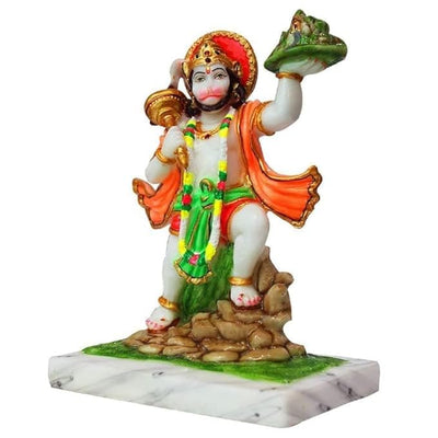 Hindu Gods : Hanuman Ji Statue Idol for Home Pooja Gift Office Decor