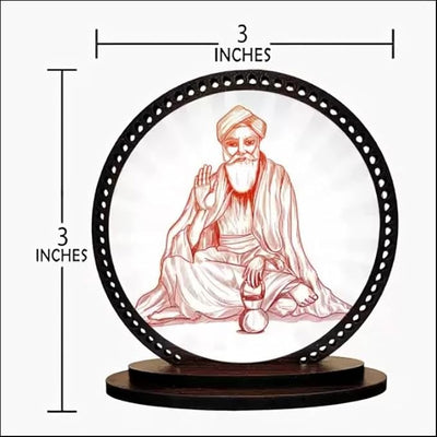 Guru Nanak Dev Ji Idol Car Dashboard Idol and Home Tabletop
