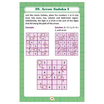 GIKSO 100 Maths Puzzles Book [Paperback]