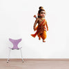 PVC Vinyl Lord Ram ji God of Ayodhya Ram Wall Sticker for Kids Room/Living Room Wall Sticker Size - 31x60 cm Pack of 1