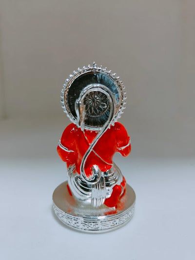 Hindu Gods : Hanuman Ji Silver Plated Small Idol