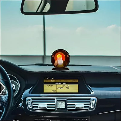 Guru Nanak Dev Ji Idol for Car Dashboard and Home Tabletop