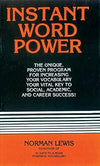 Instant Word Power by Norman Lewis [Paperback]