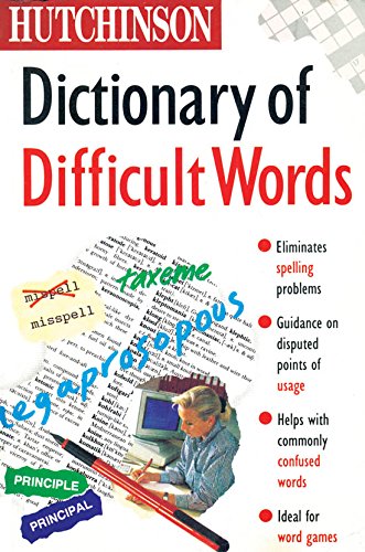 Dictionary of Difficult Words by John Ayto [Paperback]
