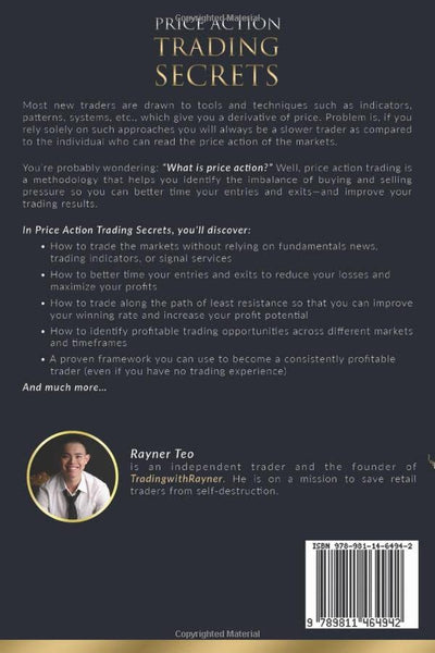 Price Action Trading Secrets by Rayner Teo [Paperback]