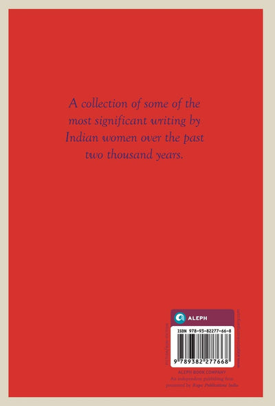 Unbound: 2,000 Years of Indian Women's Writing by Annie Zaidi [Hardcover]