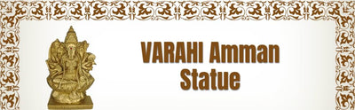 GODDESS VARAHI MAA VARAHI AMMAN STATUE 17 CM HEIGHT