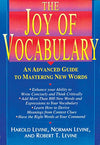 The Joy of Vocabulary by Harold Levine, Norman Levine, Robert T. Levine [Paperback]