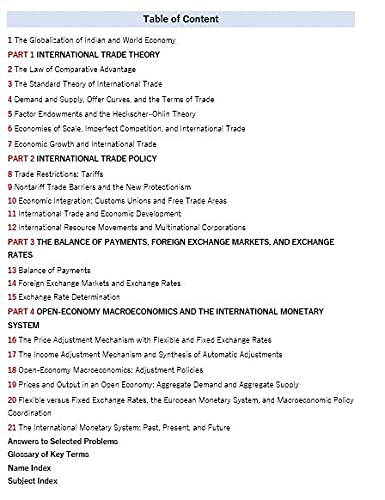 International Economics by Dominick Salvatore [Paperback]