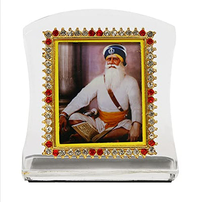 Baba Deep Singh Ji Idol Acrylic Showpiece Figurine for Car Dashboard, Home & Office Decor
