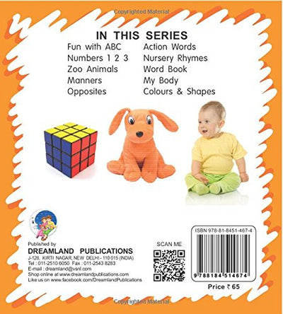 Kiddy Board Book - Colours & Shapes [Paperback]